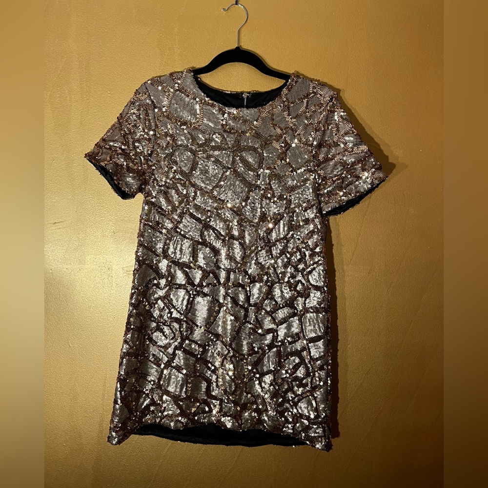 Sequin Mini Dress